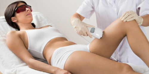 Ingrown hair removal for the bikini area